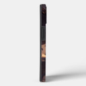 ブラックパープルユニコーンファンタジーアート Case-Mate iPhoneケース (裏面 / 右)