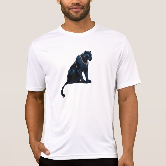 ブラックパ威厳のあるンサーフォレストティー Tシャツ (正面)