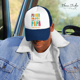 ブラックパ誇りを持ったパブラック歴史月間ファミリー キャップ