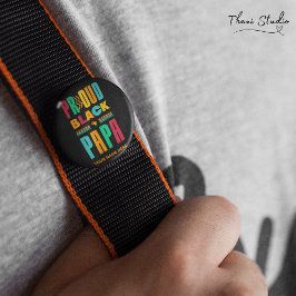 ブラックパ誇りを持ったパブラック歴史月間ファミリー 缶バッジ