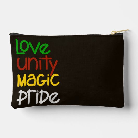 ブラックヒストリアクセサリーバッグ アクセサリーポーチ (裏面)