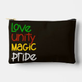 ブラックヒストリアクセサリーバッグ アクセサリーポーチ (正面)