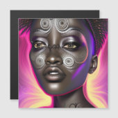 ブラックヒストリカリーンメラニンガール魔法クイーンシエスタ (正面/裏面)