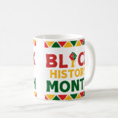 ブラックヒストリカ月プライドマグカップ コーヒーマグカップ (正面右)