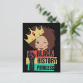 ブラックヒストリプリンセスメラニンガール魔法 シーズンポストカード (スタンド正面)