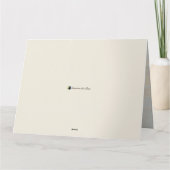 ブラックヒストリーヒーローズ ハッピーホリデーカード: ライト カード (裏面)