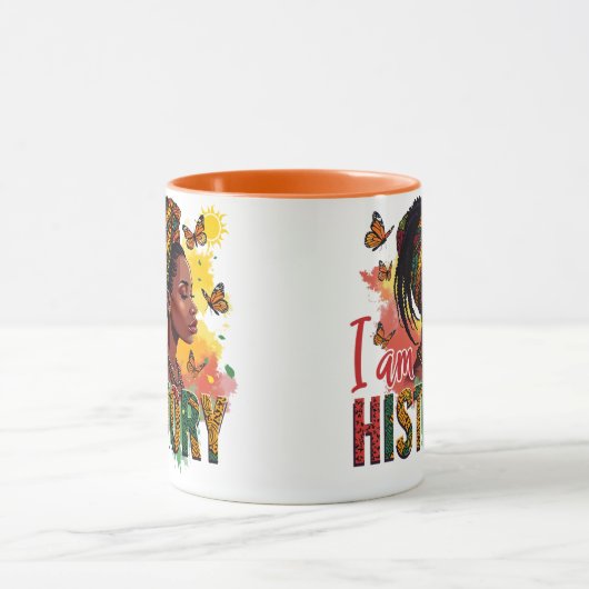 ブラックヒストリーマグカップデザイン マグカップ (中央)