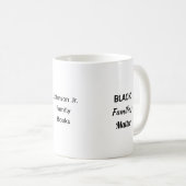 ブラックヒストリーマグ コーヒーマグカップ (正面右)