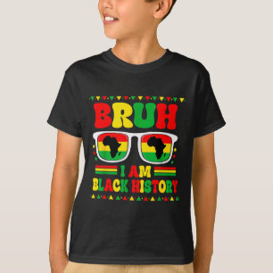ブラックヒストリーマンスレット アフリカ地図 ブルh Sungles Tシャツ