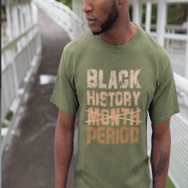 ブラックヒストリーマンス期間 Tシャツ