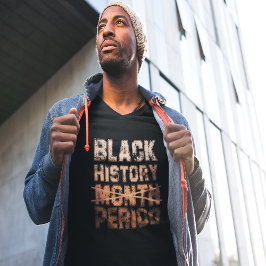 ブラックヒストリーマンス期間 Tシャツ