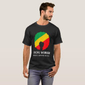 ブラックヒストリーマンス社会福祉士アフリカ系アメリカ人 Tシャツ (正面フル)