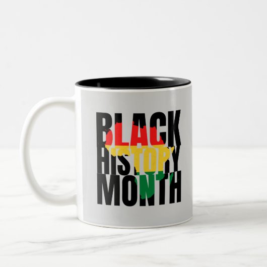 ブラックヒストリーマンス ツートーンマグカップ (左)