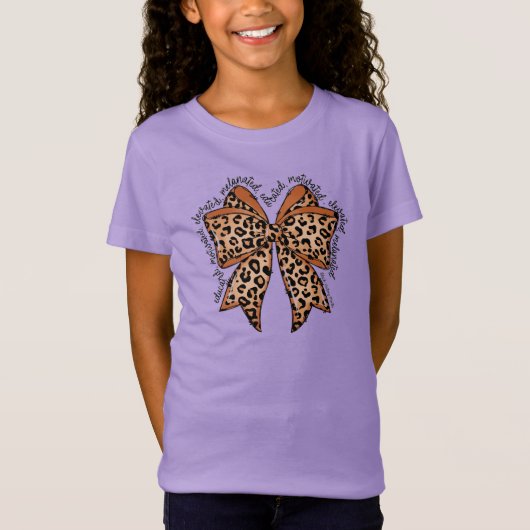 ブラックヒストリー月やる気を起こさせる弓 Tシャツ (正面)