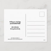 ブラックヒストリー月カスタム文字 シーズンポストカード (裏面)