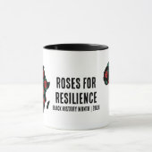 ブラックヒストリー月コーヒーマグカスタムギフト マグカップ (中央)