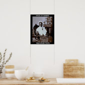 ブラックヒストリー月ヒーロー – Sojourner Truth ポスター (キッチン)