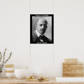 ブラックヒストリー月ヒーロー – W.E.B. DuBois ポスター (キッチン)