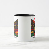 ブラックヒストリー月フレデリックDOUGLASSバレンタイン マグカップ (中央)