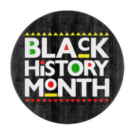 ブラックヒストリー月メラニンブルシスタキングクイーン カッティングボード