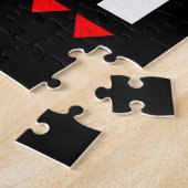 ブラックヒストリー月メラニン男性メンズガールズ&ボーイズ ジグソーパズル (側面)