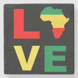 ブラックヒストリー月メラニン男性メンズガールズ&ボーイズ ストーンコースター