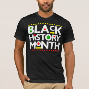 ブラックヒストリー月メラニン男性メンズガールズ&ボーイズ Tシャツ