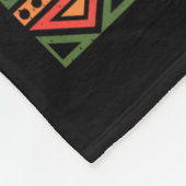 ブラックヒストリー月メンター問題アフリカンアメリカ フリースブランケット (角)