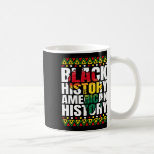 ブラックヒストリー月伝統文化アフリカンアメリ コーヒーマグカップ