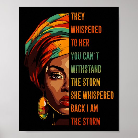 ブラックヒストリー月伝統文化アフリカンアメリ ポスター (正面)