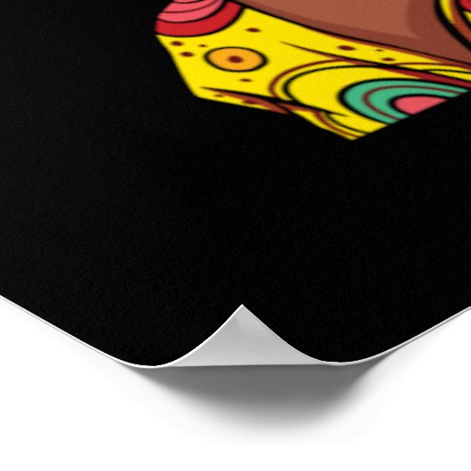 ブラックヒストリー月私は強いアフリカの嵐 ポスター (角)