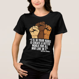 ブラックヒストリー月間 100年 Tシャツ