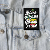 ブラックヒストリー月2月メラニンSista Bruh Ki 缶バッジ (インサイチュ)