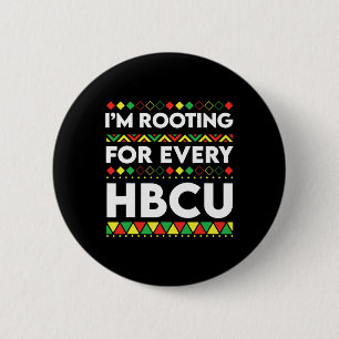 ブラックヒストリー月Hbcu 2ごとに応援している 缶バッジ
