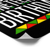 ブラックヒストリー私の十二番目の誕生日 ポスター (角)