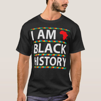 ブラックヒストリー私はブラックヒストリープレミアム Tシャツ
