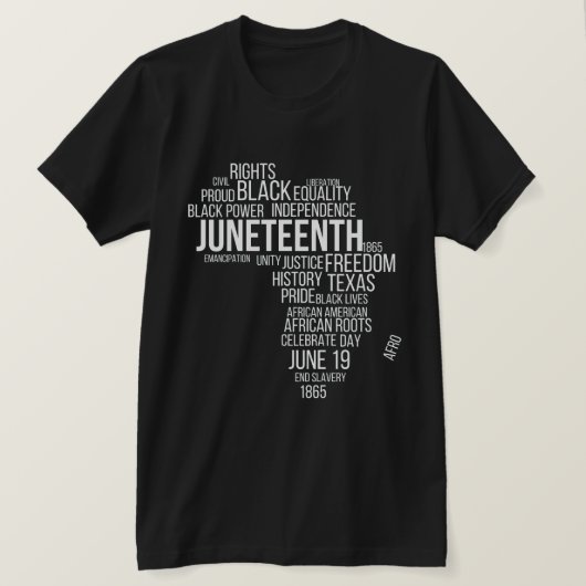 ブラックヒストリー黒人生活問題12番目 Tシャツ (デザイン正面)