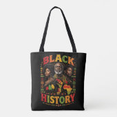ブラックヒストリー トートバッグ (裏面)