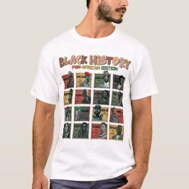 ブラックヒストリー・パンアフリカ革命Tシャツ Tシャツ