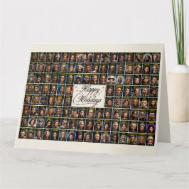 ブラックヒストリー ヒーローズ ハッピー ホリデー カード: ライト カード