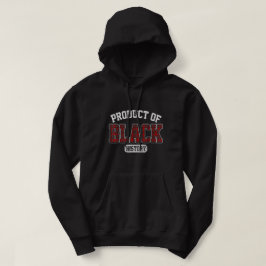 ブラックヒストリー ヴィンテージ タイポグラフィーの産物 パーカ