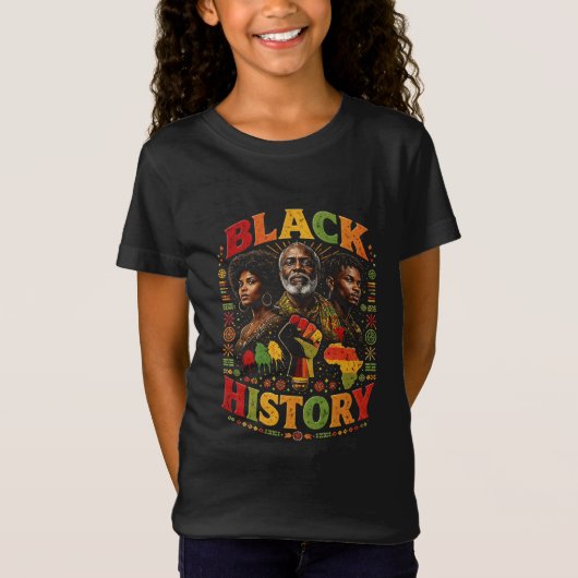ブラックヒストリー Tシャツ (正面)