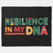 ブラックヒストリ伝統プラッシュスローフリースブランケット フリースブランケット (正面(横))