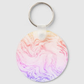 ブラックヒストリ大理石デザイナーキーチェーン キーホルダー (裏面)