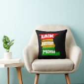 ブラックヒストリ月シルエットデザイン クッション (椅子)