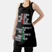 ブラックヒストリ月メラニンキングクイーンシスタブラ エプロン (インサイチュ)