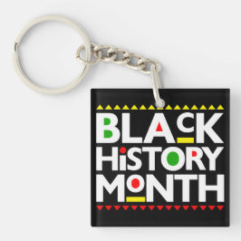 ブラックヒストリ月メラニンキングクイーンシスタブラ キーホルダー
