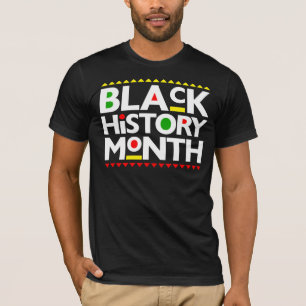 ブラックヒストリ月メラニンキングクイーンブルシスタ Tシャツ