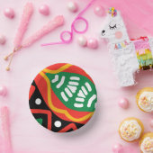 ブラックヒストリ月地理紙プレート ペーパーボウル (パーティー)