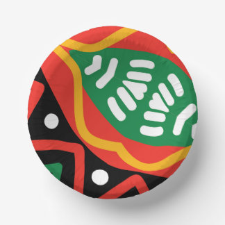 ブラックヒストリ月地理紙プレート ペーパーボウル